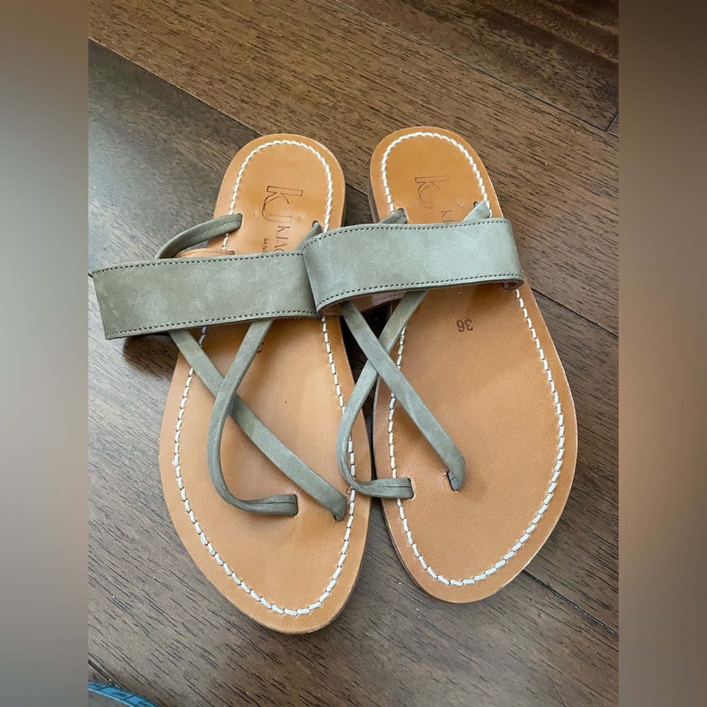 K Jacous Leather sandals